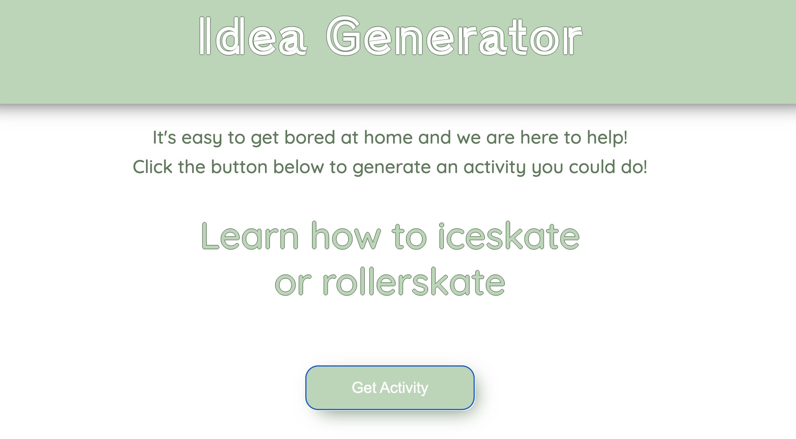 Activity Generator